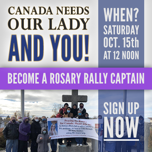 Rosary Rally Captain Sign Up