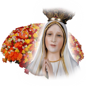 Our Lady of Fatima with Roses