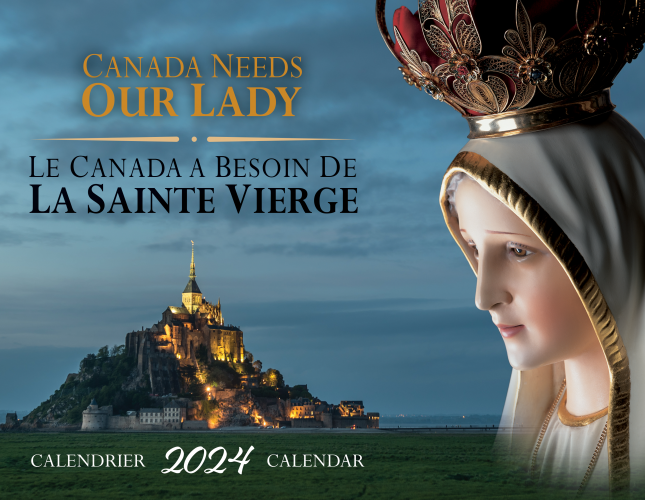 Canada Needs Our Lady 2024 Calendar